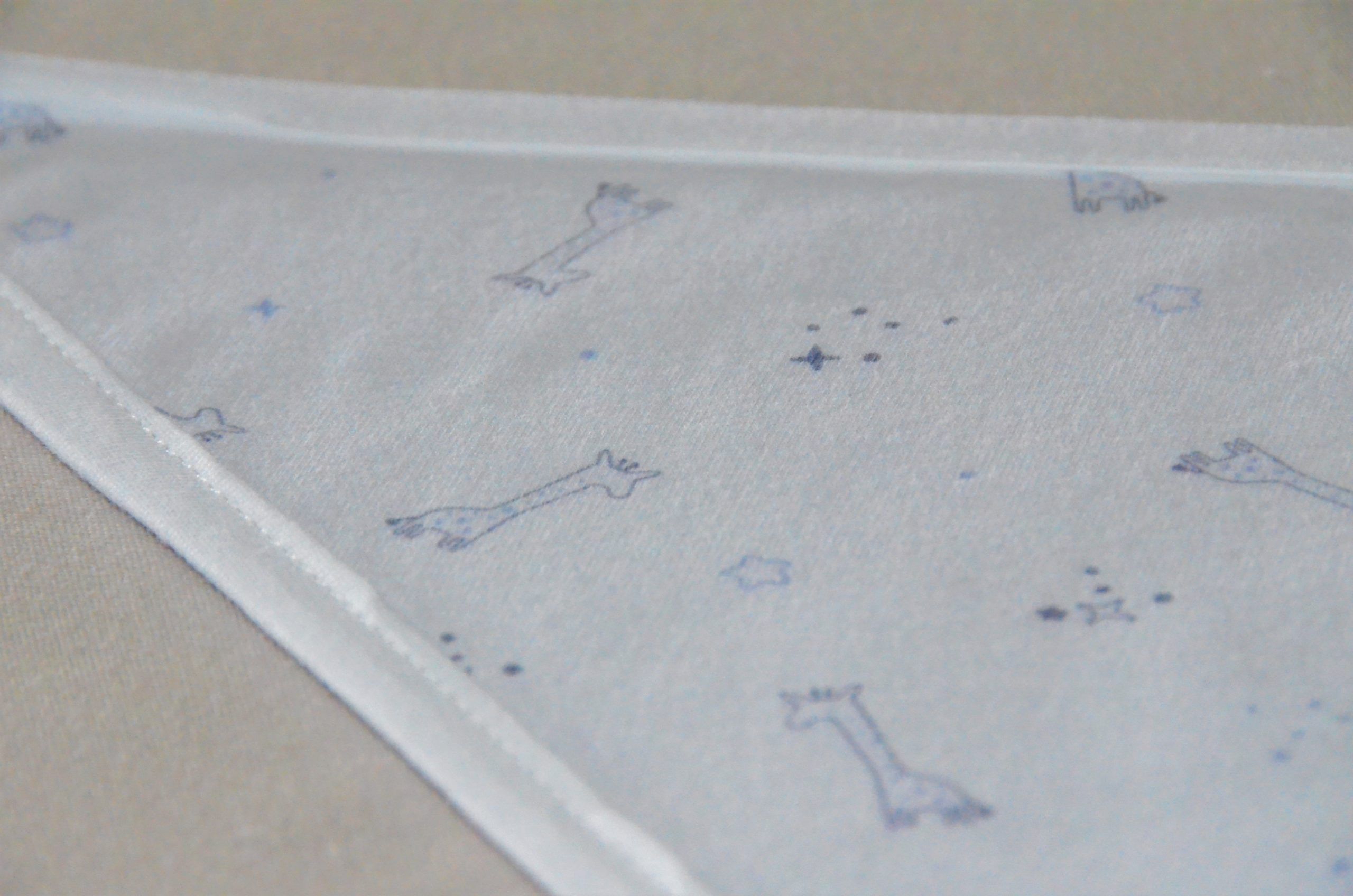 Detalle bandana azul Mis Canastillas Bebé