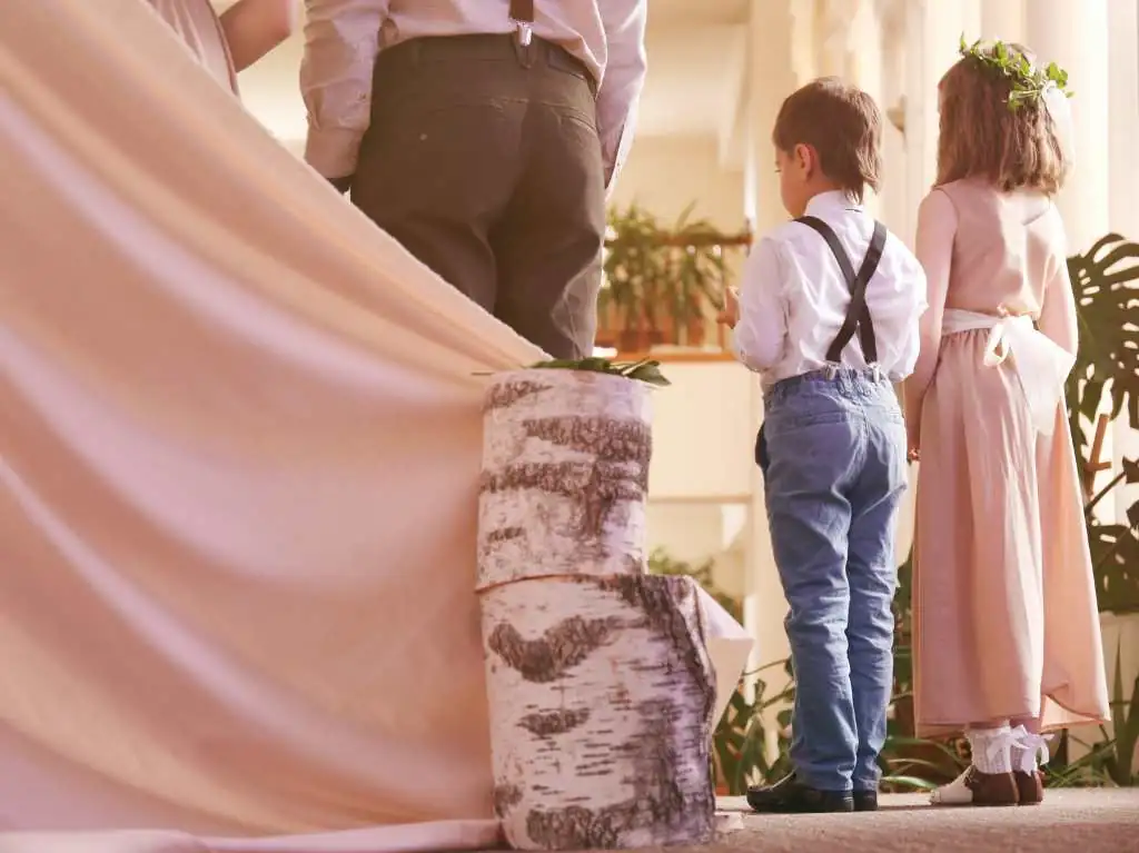 Niños en bodas